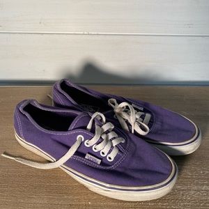 Vans purple size 9